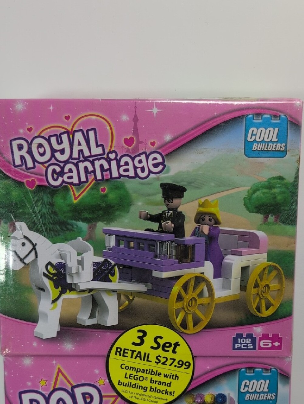 Royal Carriage Playset Trio Building Blocks New - Picture 7 of 10